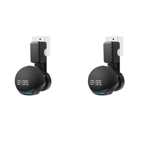 ZORBES® Alexa Stand Wall Mount for Echo Dot 4th 5th Generation with Cable Management Holder Only 2PCS ZORBES® Alexa Stand Wall Mount for Echo Dot 4th 5th Generation with Cable Management Holder Only 2PCS